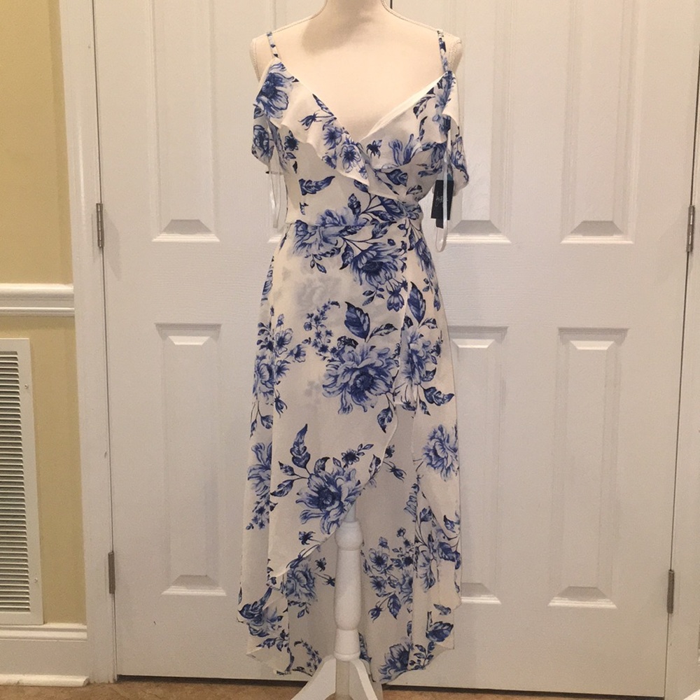 By & By High To Low Floral Romper